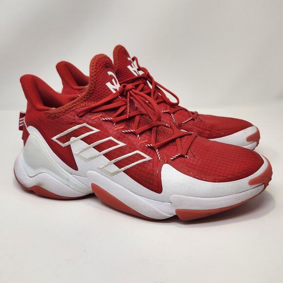 Adidas Mahomes 1 Impact FLX Football Training Shoes Men Size 11 Red White - Picture 1 of 9
